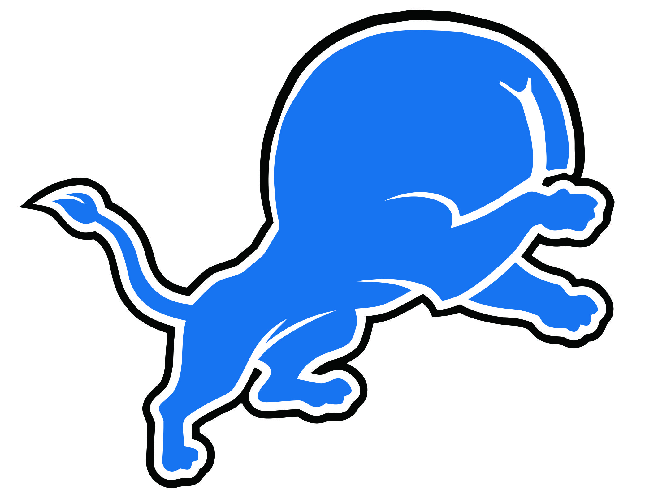 Detroit Lions Butts Logo iron on transfers